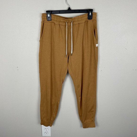 Vuori Pants - Vuori Performance Jogger Size M Flax Heather VW303 Elastic Waist Buttery Soft